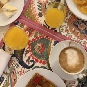 Individual resinado pasley rosa